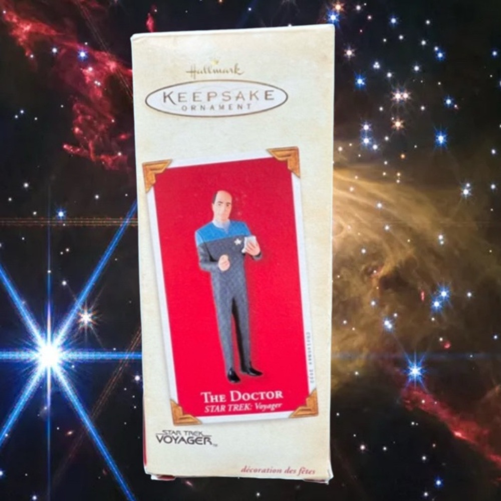 2002 Star Trek Voyager The Doctor Ornament